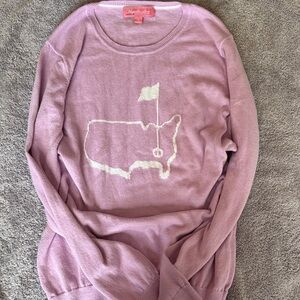 Vineyard Vines Light Purple USA Map Sweatshirt